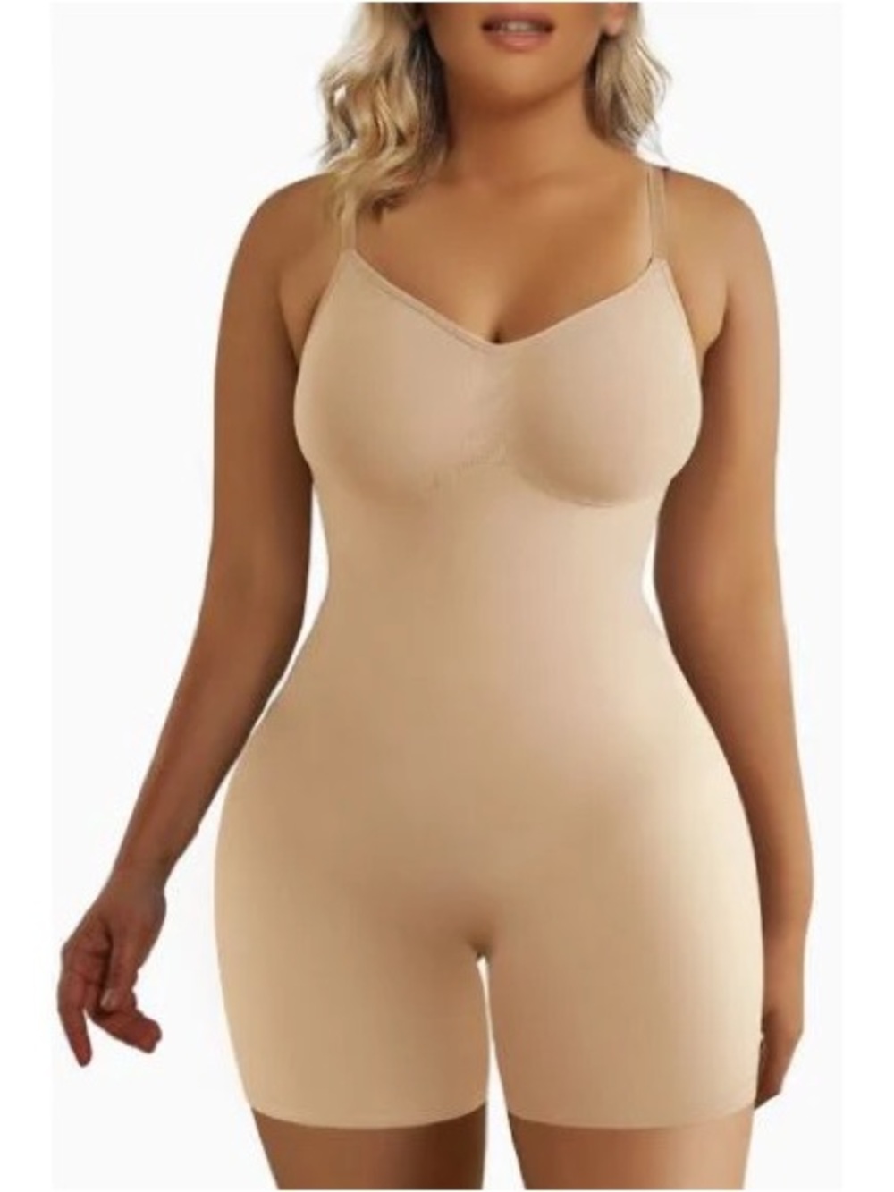 BRAND NEW WITH TAGS SHAPERX Mid-Thigh Sculpting Bodysuit Shapewear